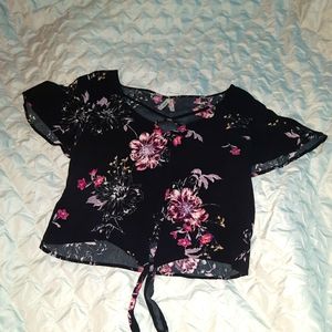 Floral dress shirt